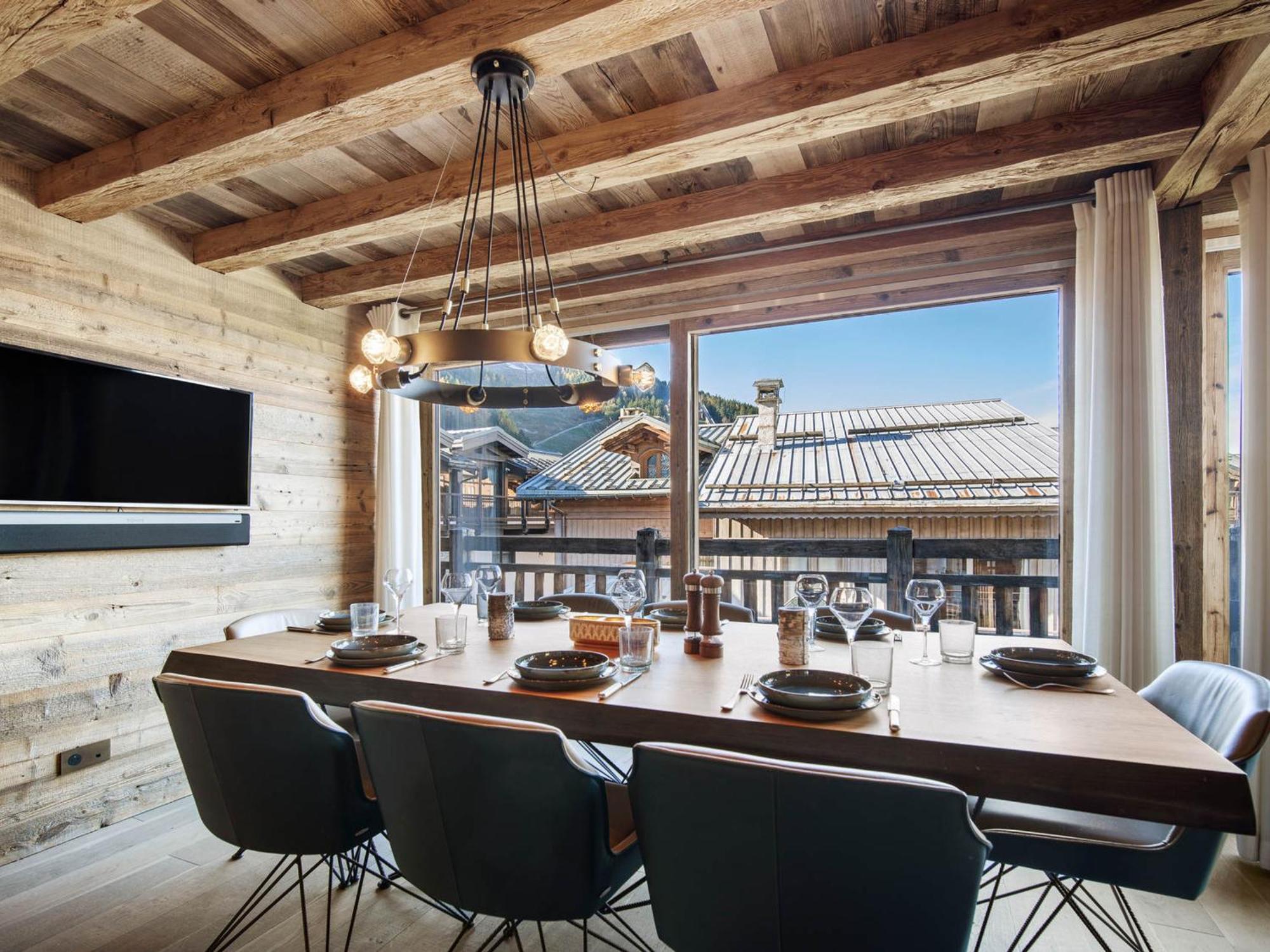 Chalet De Luxe Avec Espace Detente Au Centre De Courchevel - Fr-1-568-55 Villa Exteriör bild