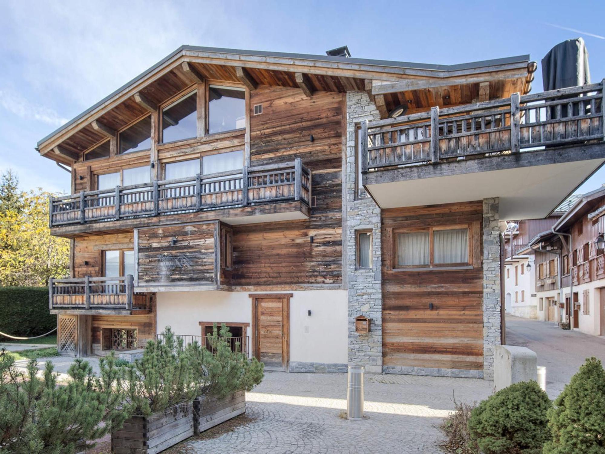 Chalet De Luxe Avec Espace Detente Au Centre De Courchevel - Fr-1-568-55 Villa Exteriör bild